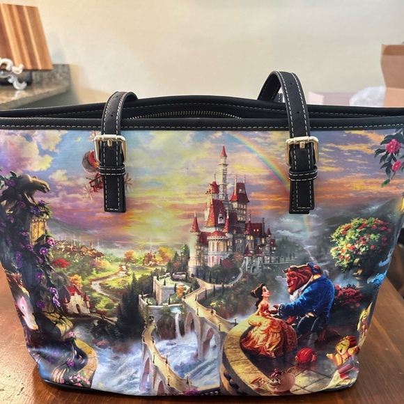 Disney Bags Disney Beauty And The Beast Tote Bag Rare